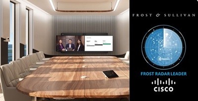 Frost & Sullivan nomina Cisco Leader di Mercato nell’ambito dei dispositivi di videoconferenza per sale riunioni